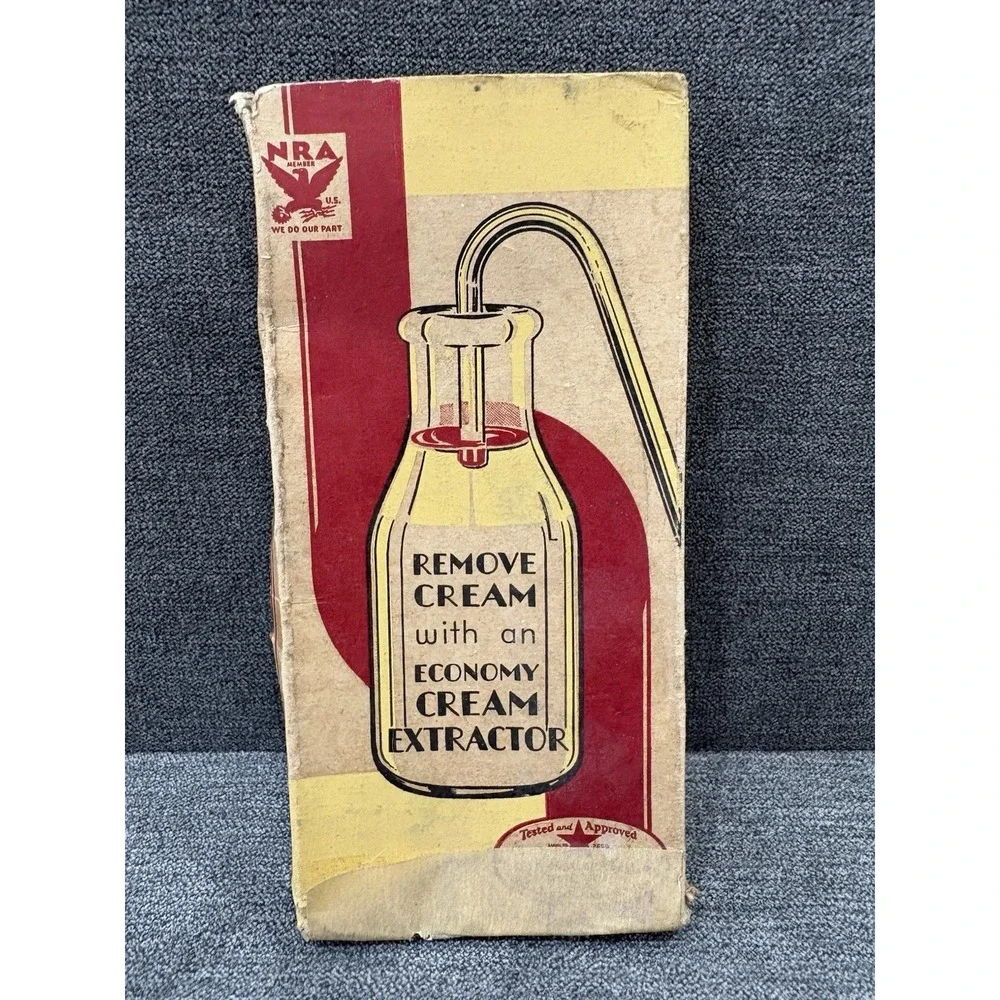 Vintage Economy Cream Extractor D-M Manufacturing in‎ Original Box Complete